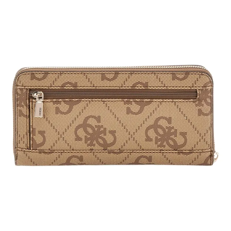 GUESS PU Polyurethane Wallet Women's Beige-1