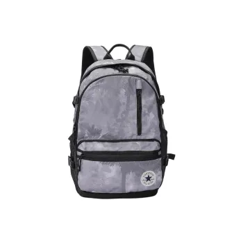 Converse Fabric Blend Polyester Backpack Medium Size Unisex Gray
