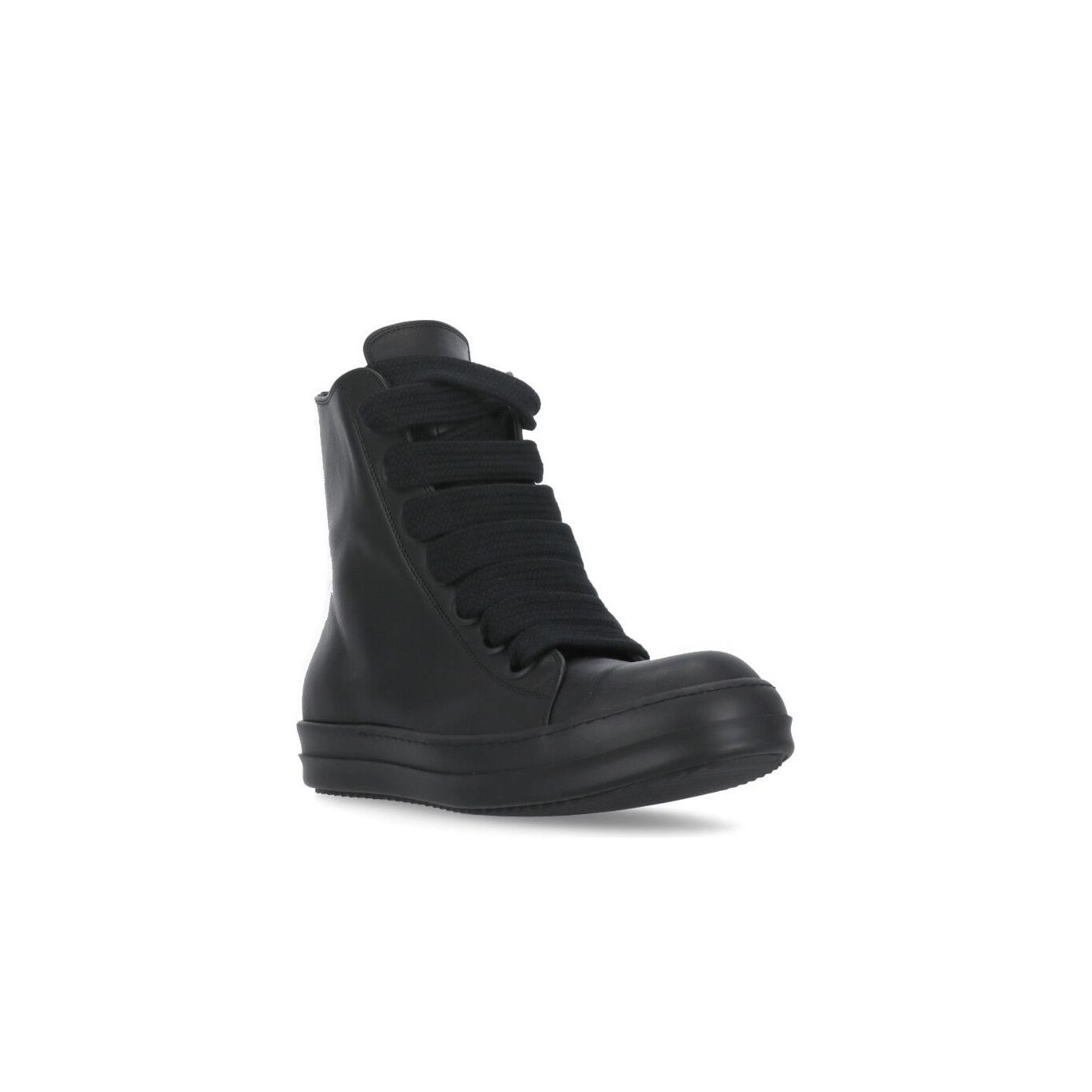 RickOwens LACE UP HI-TOP キャンバスシューズ 43 黒 Rick Owens DRKSHDW lace-up hi-top Sneakers | Black | FARFETCH