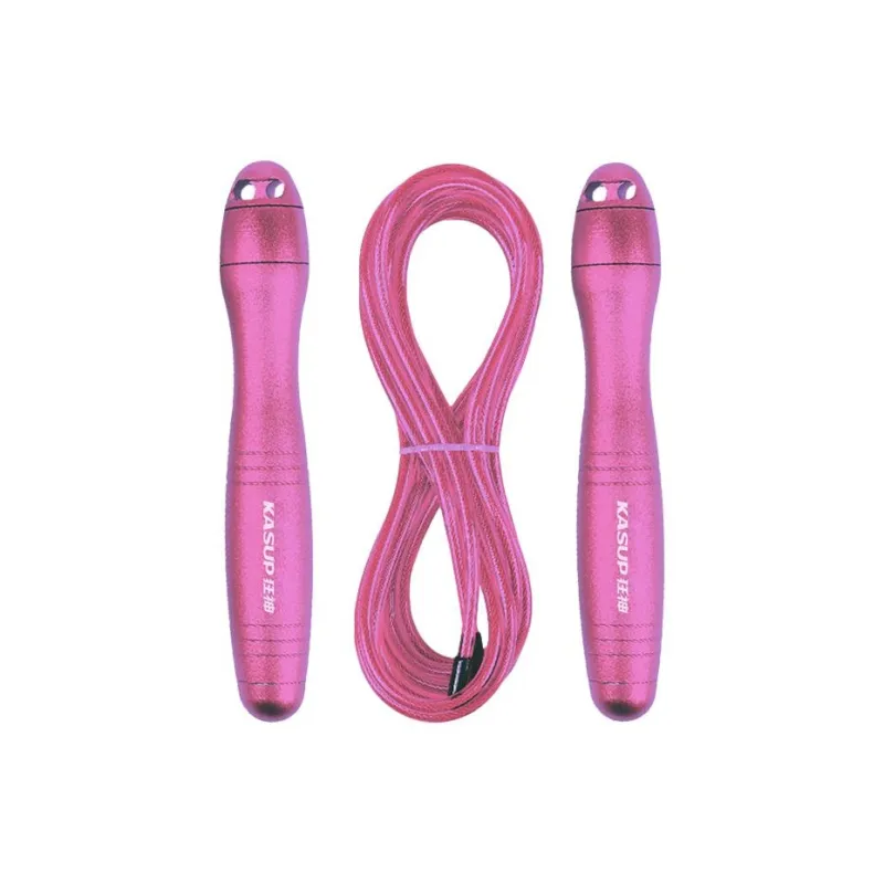 KASUP Sports & Fitness Non Countable Jump Ropes Adults Handle Material Aluminum Alloy, Rope Material Steel Wire 3m-7