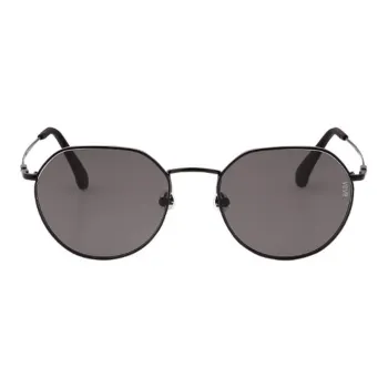 VEDI VERO Metal Irregular Shape Sunglasses Unisex Black