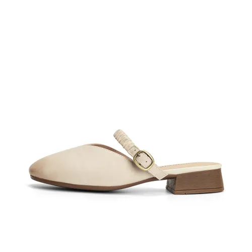 Q.VONTON Closed Toe Slippers Women's