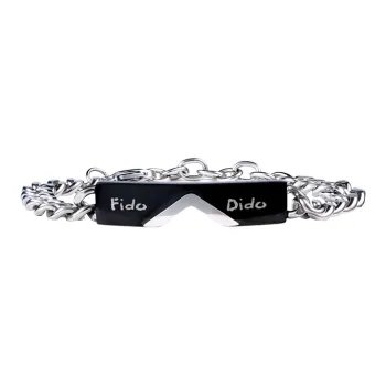 FIDO DIDO Stainless Steel Bracelets Unisex