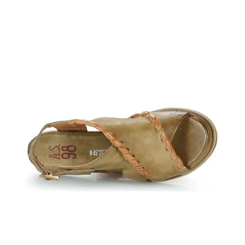 AirStep LAGOS 2.0 COUTURE Roman Sandals Women's Light Umber-10