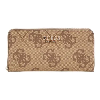 GUESS Polyurethane Wallet Women's Beige