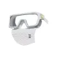 Dusk Snow White+Plus Size Swimming Cap White