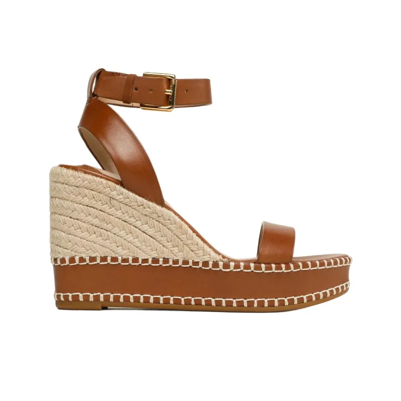 Polo Ralph Lauren One Strap Sandals 9.5cm Women's Brown-1