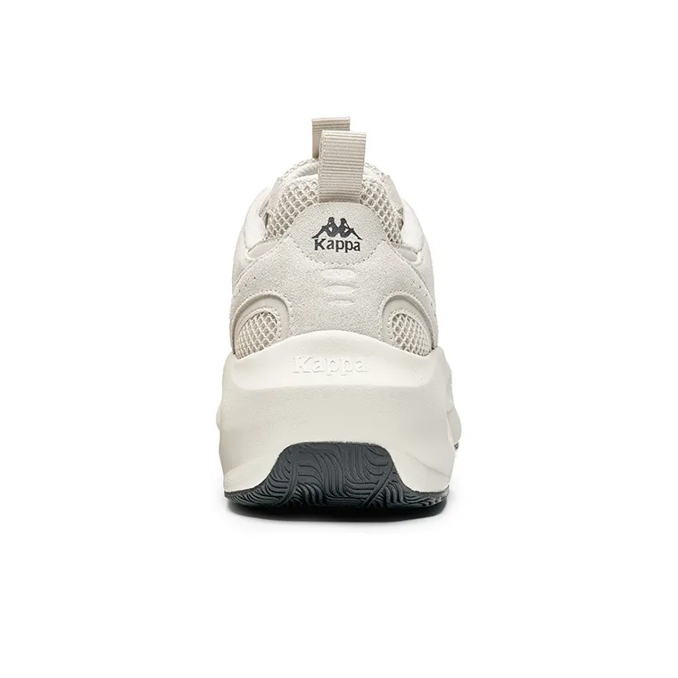 Kappa Slip Resistant Breathable Low Top Casual Running Shoes Unisex Winter White-4