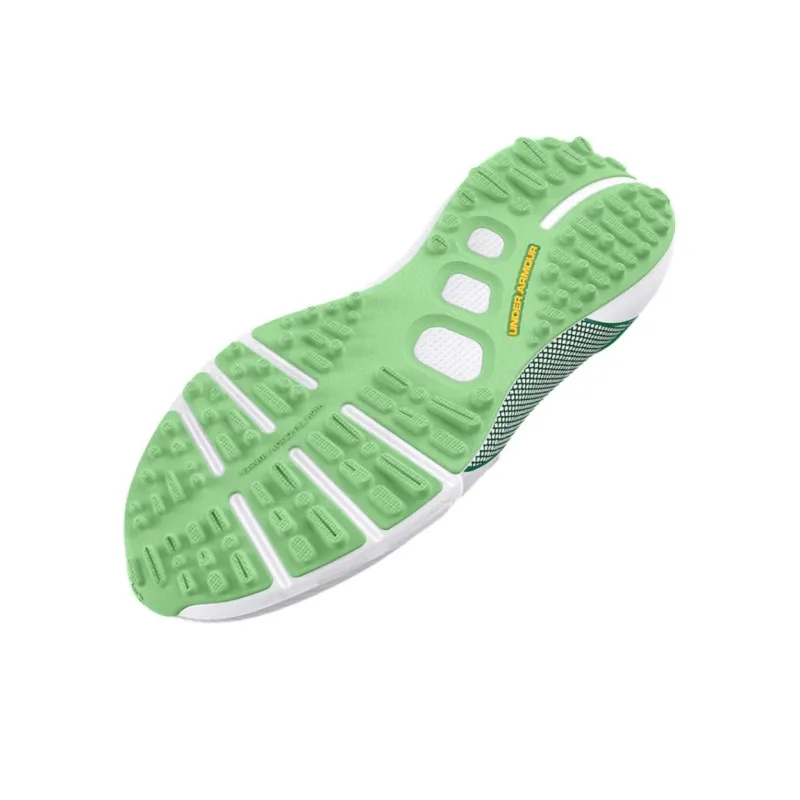 Under Armour Phantom Le Wear resistant And Lightweight Low Top Golf Shoes Men's White Green-4