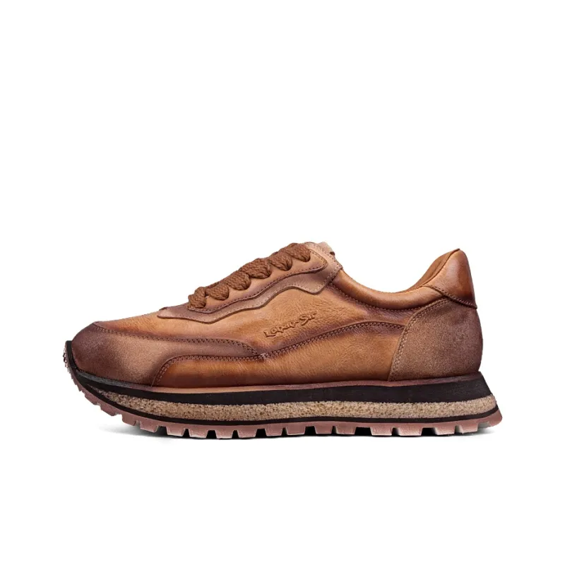 LOHAN·SIR Rhythm Series Wear-resistant Lightweight Breathable And Non-slip. Low-Top Casual Shoes Men's-0