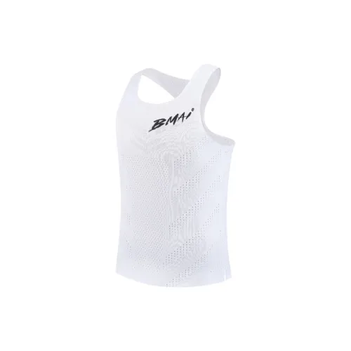 BMAI Tank Tops Men Flying White