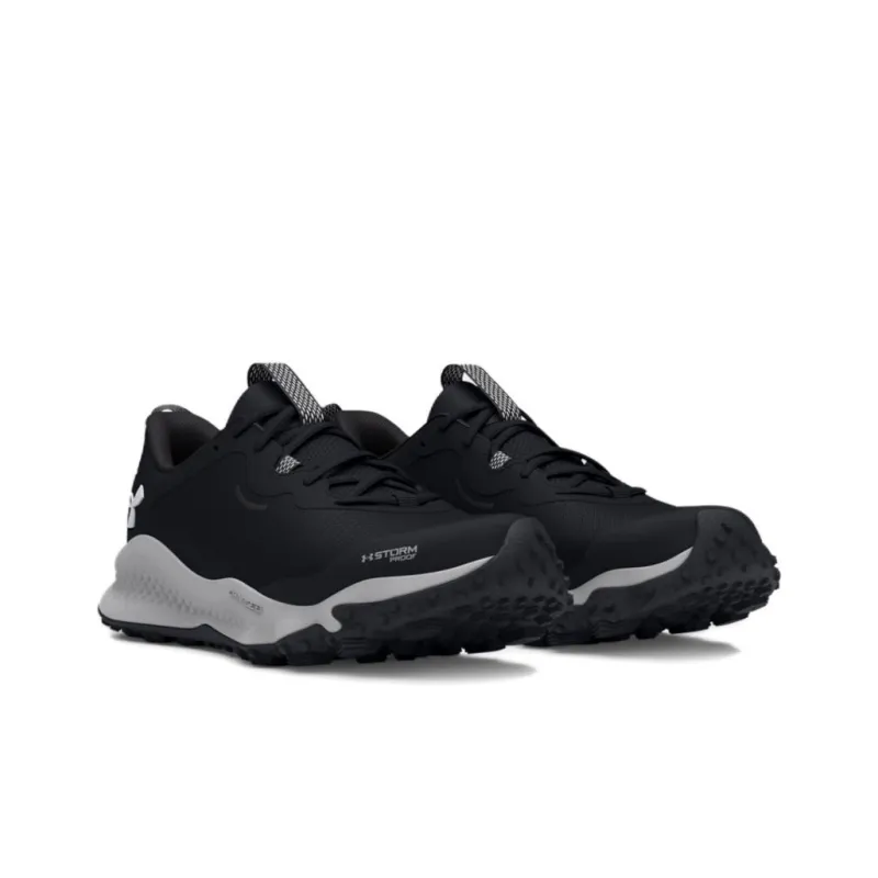 Under Armour Charged Maven Wear-resistant And Lightweight Low-Top Running Shoes Men's Black Gray-2