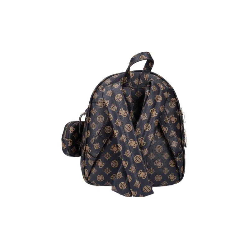 GUESS Polyurethane Backpack Women's Brown-3