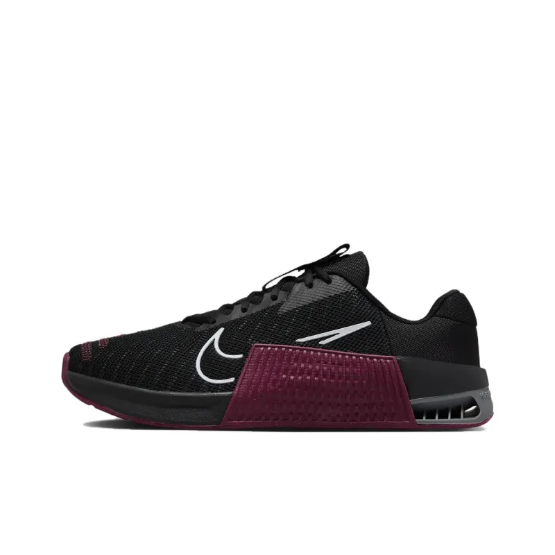 Nike Metcon 9 Slip Resistant And Breathable Training Shoes Unisex Black Gray White-0
