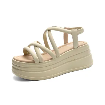 Shangjinni One Strap Sandals 7cm Women's