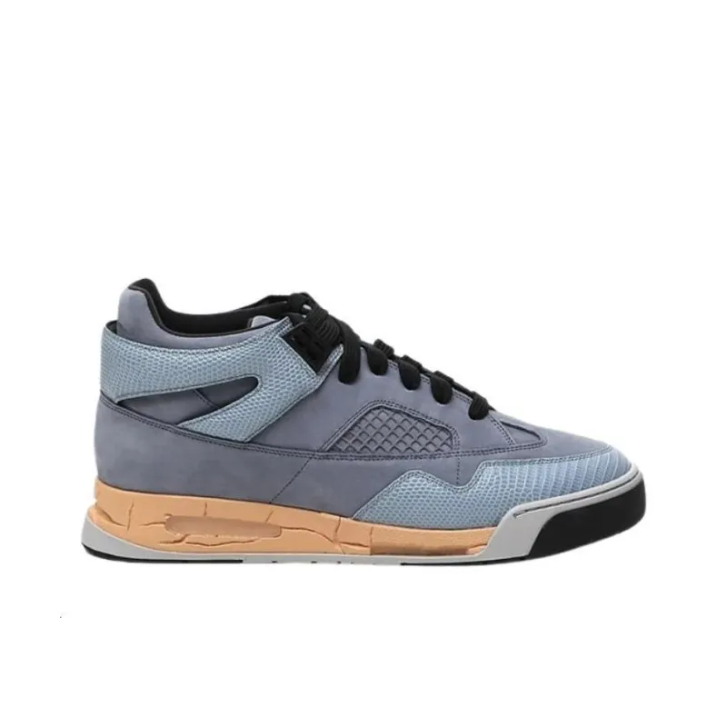 Maison Margiela Low Top Casual Shoes Men's Blue-1
