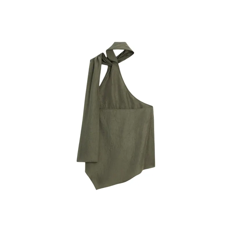 Massimo Dutti Tank Top Women's Light Green-1