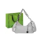 Silver+Shopping Bag