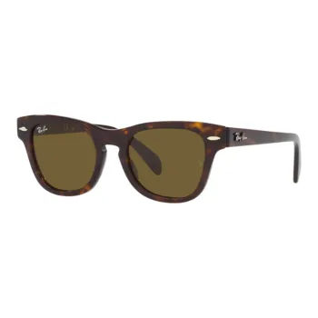 RayBan Acetyl Irregular Shape Sunglasses Kids' Tortoiseshell