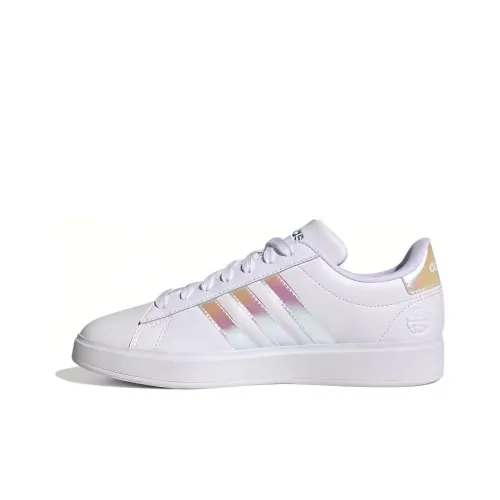 Adidas GRAND COURT 2.0 Skateboard Shoes Women's Low-Top White