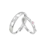 Rose Couple Couple Rings