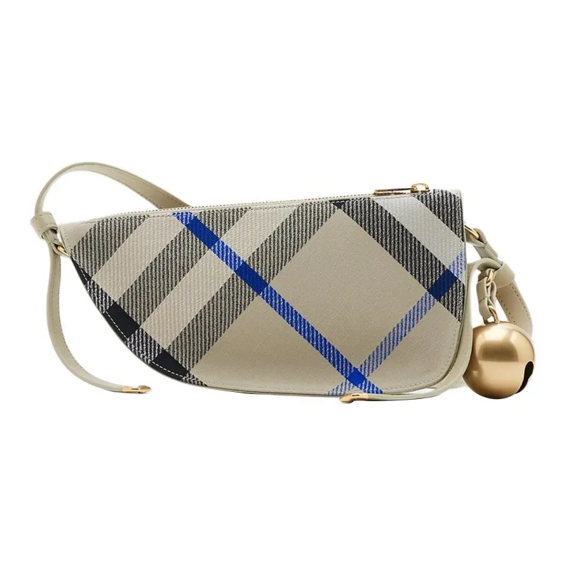 Burberry Shield Polyester Shoulder Bag Crossbody Bag Mini Women's Moss Green-2