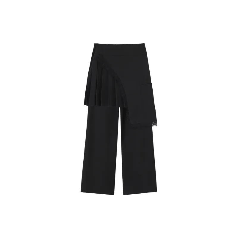 CONP Casual Pants Unisex Black-1