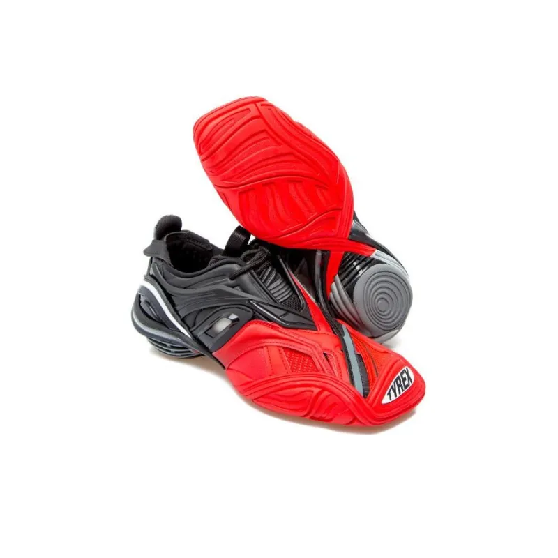 Balenciaga Tyrex Low 'Black Red'-4