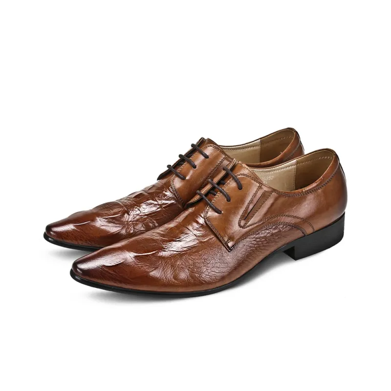 ASTON M.JAZZ Dress Shoes Men Low Top Black/Burgundy/Brown-13