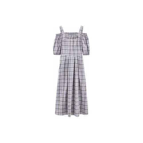 MOUSSY 여성 반팔 원피스