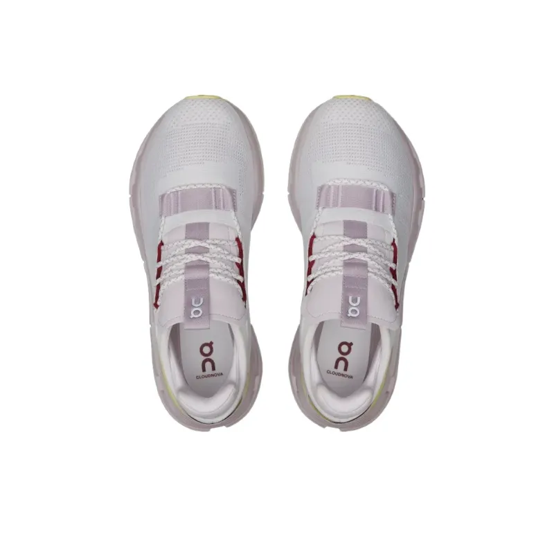 On Women's Cloudnova 'Undyed White Fade'-3