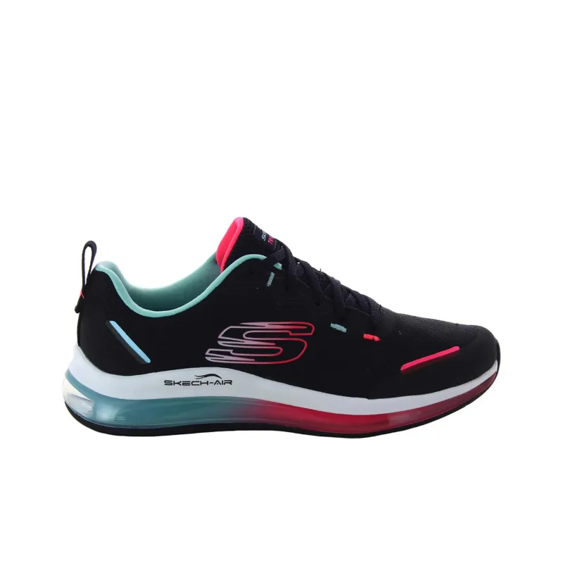 Skechers Skech-Air Element 2.0 Slip-Resistant Low-Top Casual Shoes Women's Black-1