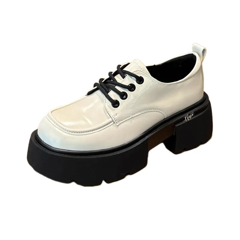 Luji Loafers Women's Black/White-1
