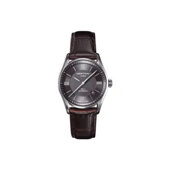 CERTINA Automatic Mechanical Movement Men's Watches Watch 39mm Gray Dial Stainless Steel Case Stainless Steel Strap