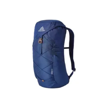 GREGORY Nylon Outdoor Mountaineering Bag Backpack, Backpack Regular Unisex Blue