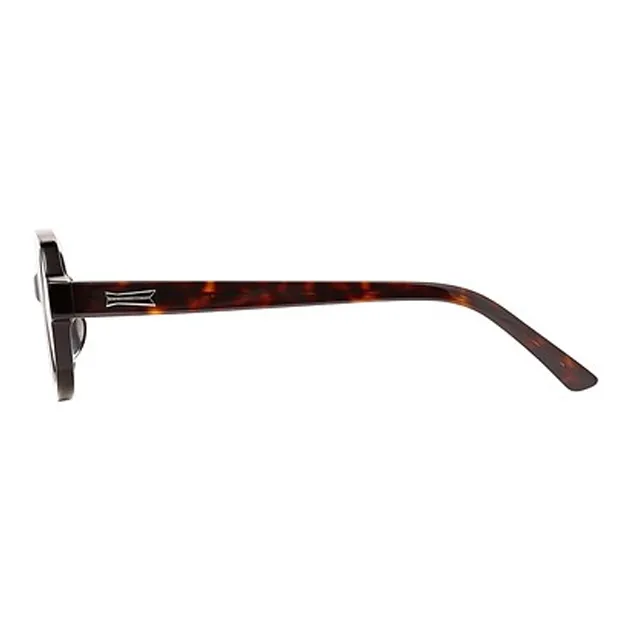 VEDI VERO Acetate Oval Sunglasses Women's Tortoiseshell-2