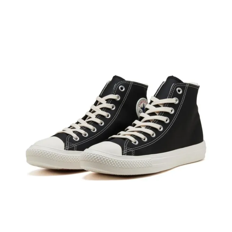 Converse All Star Light Wr Sl Hi Abrasion Resistant Lightweight Cushioning High Top Canvas Shoes Unisex Black-1