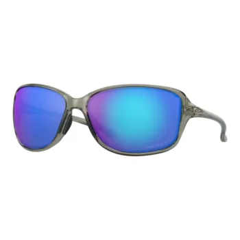Oakley Plastic Irregular Shape Sunglasses Women's Gray