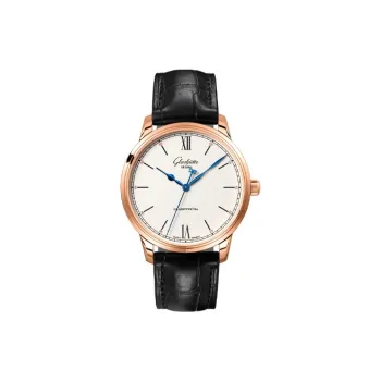 GLASHUTTE ORIGINAL SENATOR Automatic Mechanical Movement Men's Watches Watch 40mm White Dial