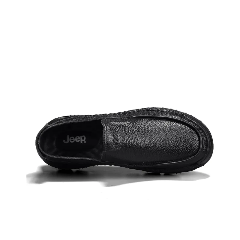 Jeep Men's Casual Shoes Men Low Top Black-3