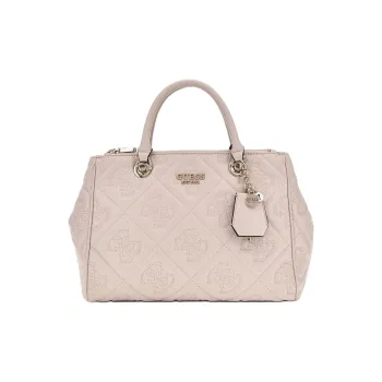 GUESS Polyurethane Shoulder Bag Crossbody Bag Handbag Women's Cream