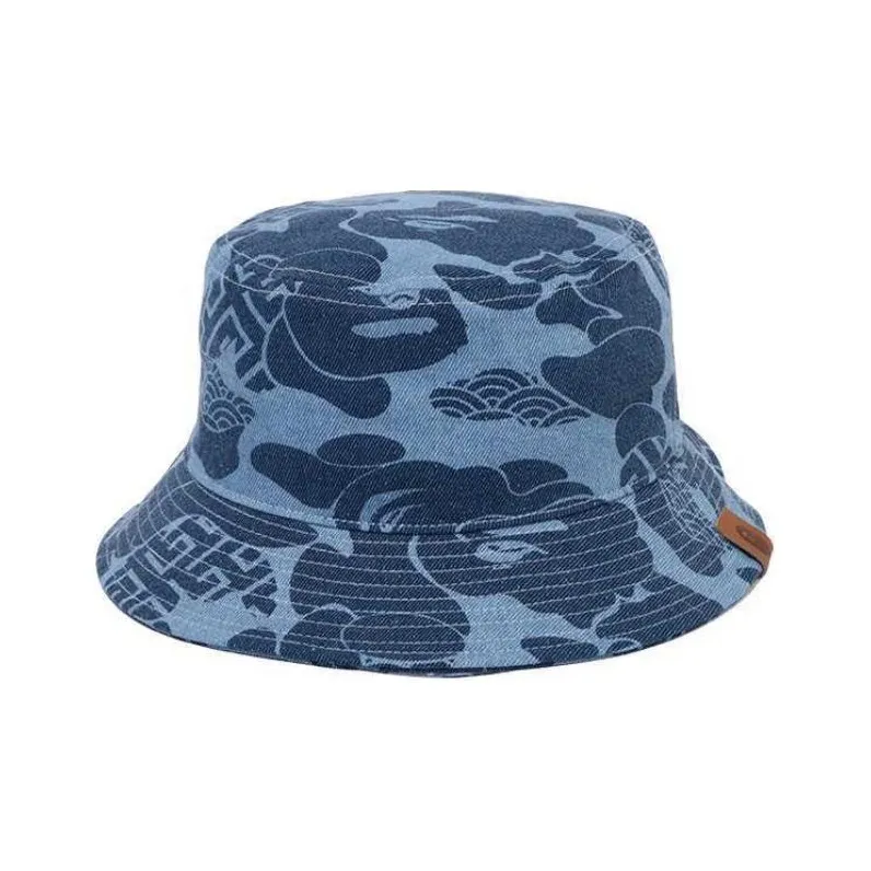 Bape Asia Camo Denim Hat-0