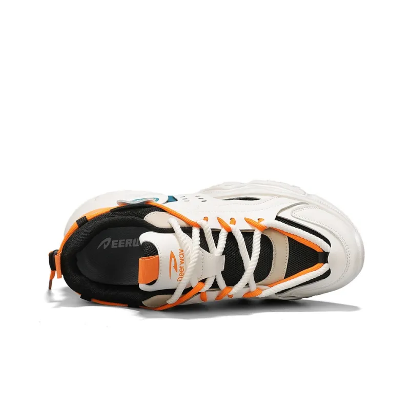DEERWAY Wear resistant And Lightweight Low Top Chunky Sneakers Men's-20