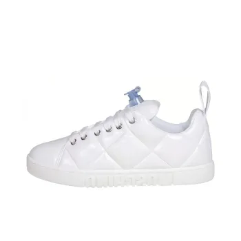 MOSCHINO Low Top Stylish Skateboarding Shoes Women's White