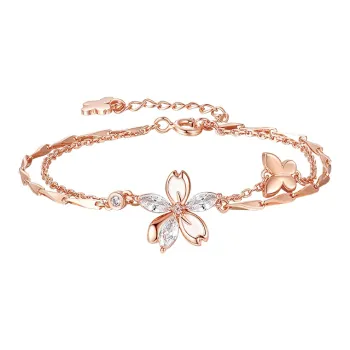KINGFOCUS 925 Sterling Silver Bracelets Women's