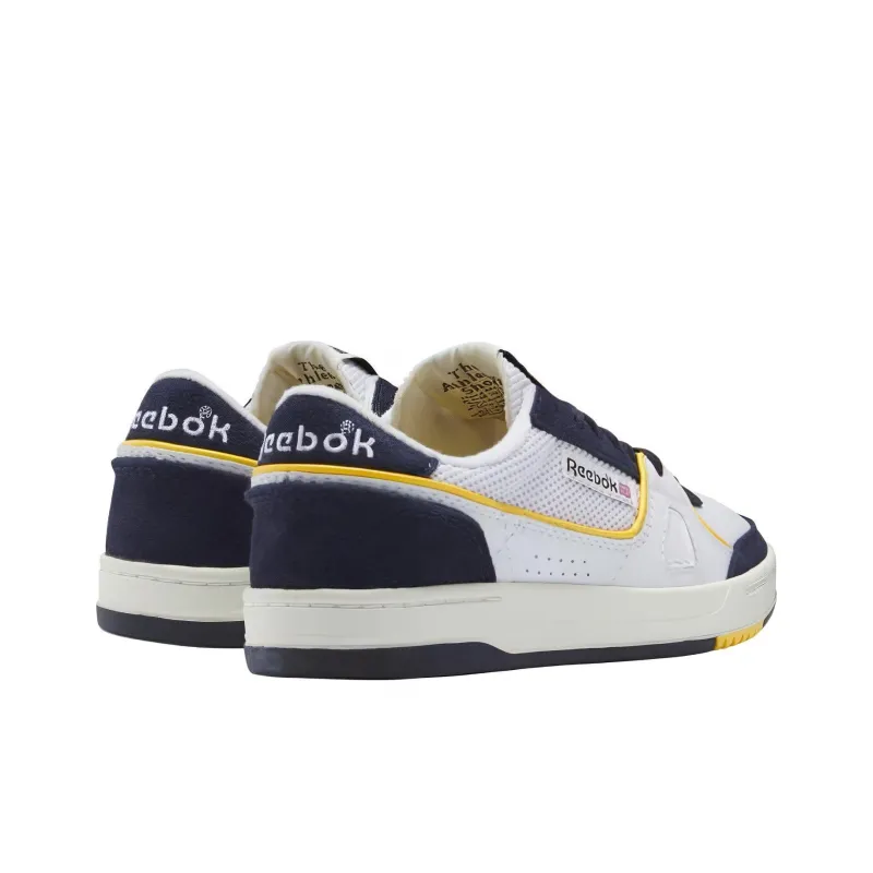 Reebok Lt Court Extra Cushioning Low-Top Skateboard Shoes Men's Black White-3