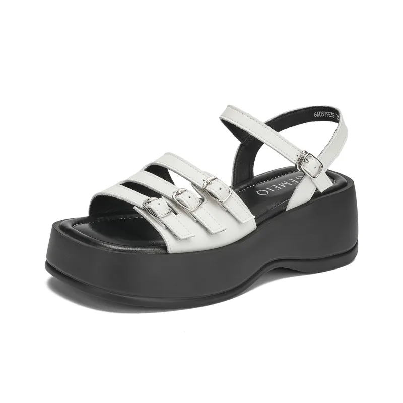 GEMEIQ One Strap Sandals 6.5cm Women's-3