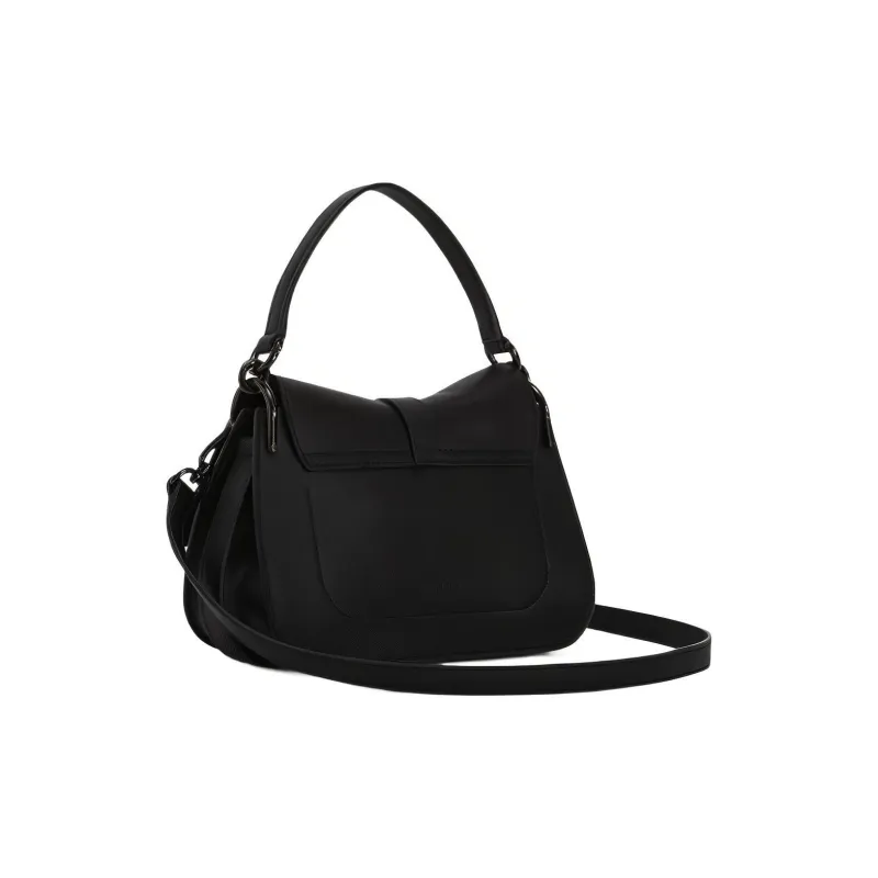 Furla Calfskin Shoulder Bag Crossbody Bag Handbag Mini Women's Black-2