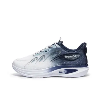 Warrior Wear resistant Lightweight Breathable And Non slip. Low Top Casual Running Shoes Men's Dark Blue