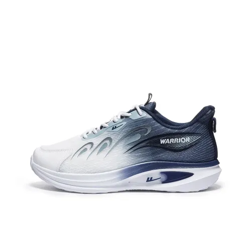Warrior Wear resistant Lightweight Breathable And Non slip. Low Top Casual Running Shoes Men's Dark Blue